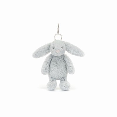 Jellycat Bashful Silver Conejo Dije Para Bolso | RFYN-97234